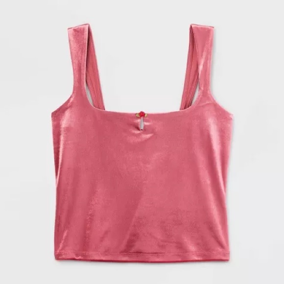 NWOT Women's Velour Tank Top - Wild Fable - Picture 5 of 13